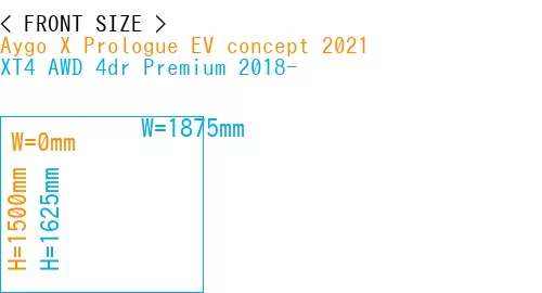 #Aygo X Prologue EV concept 2021 + XT4 AWD 4dr Premium 2018-